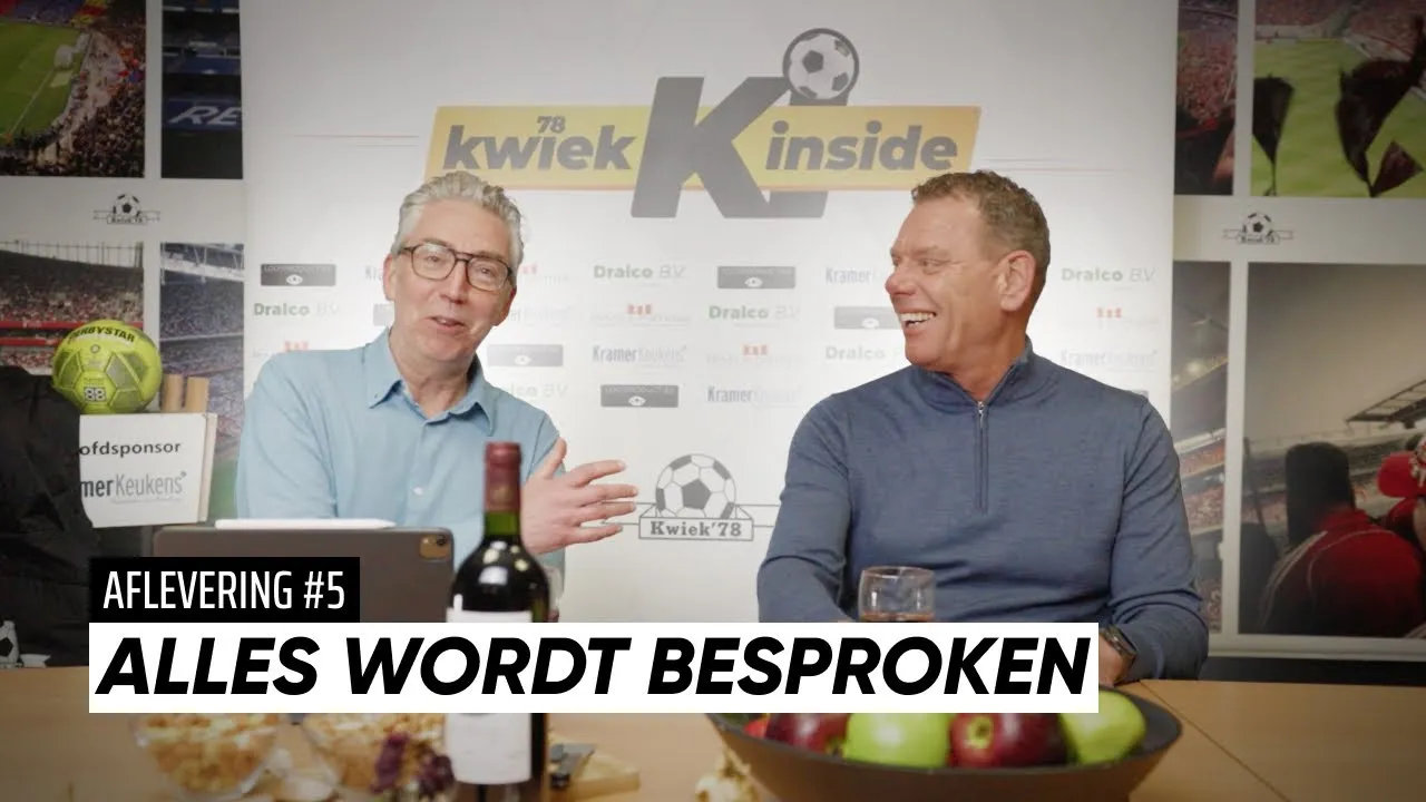 Beeld uit Aflevering 5: Allerlei updates over de club