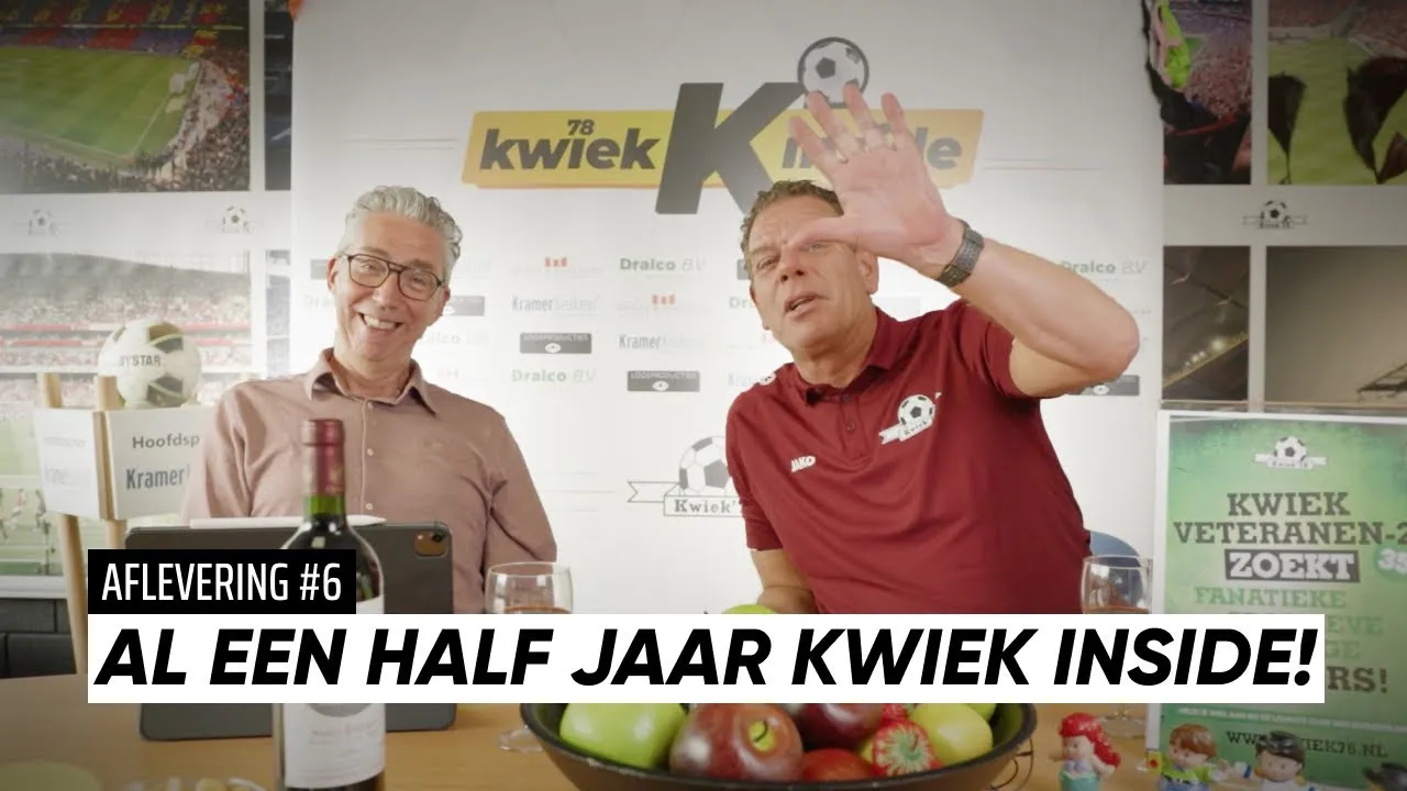 Beeld uit Aflevering 6: Al een half jaar Kwiek Inside