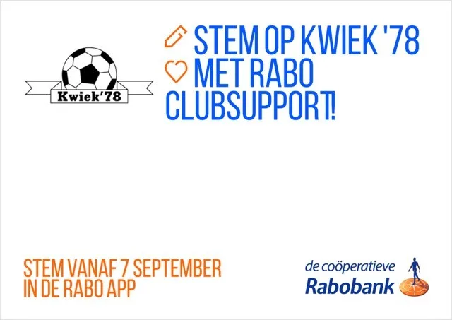 Foto bij het bericht: Rabo-Clubsupport 2026.