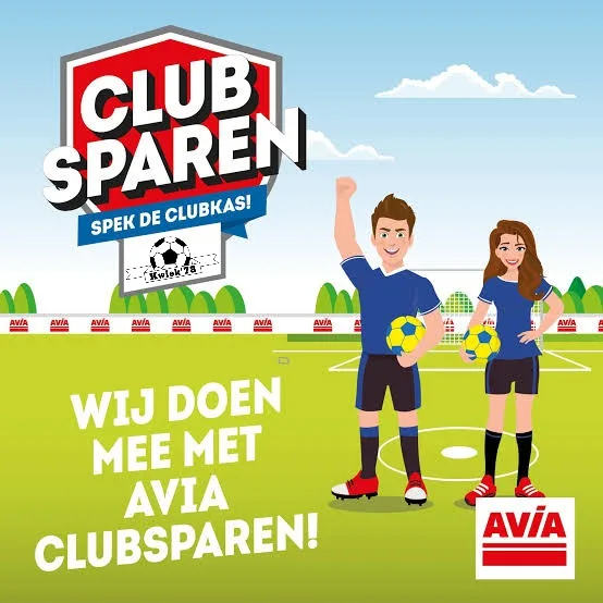 Foto bij het bericht: Kwiek’78 gaat AVIA Club-sparen.