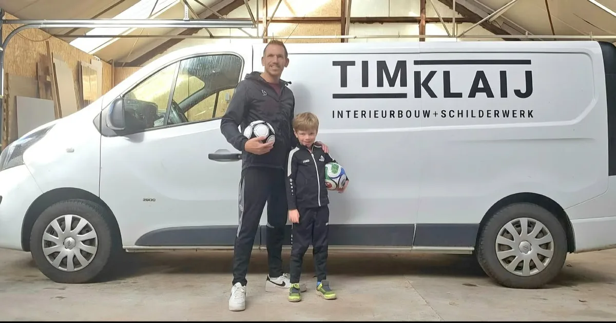 Foto bij het bericht: Een mooie actie van Tim Klaij!
