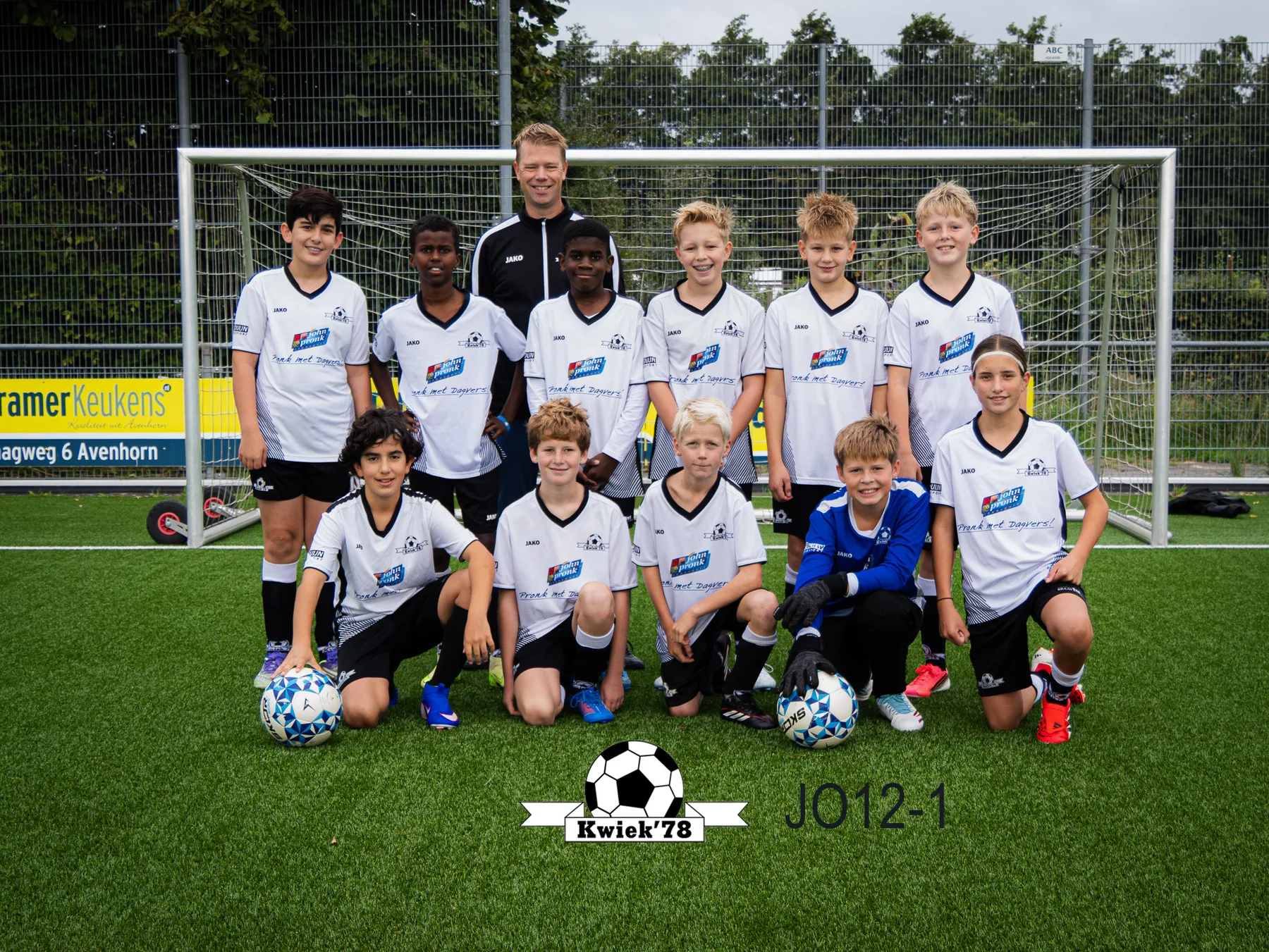 Teamfoto van Kwiek '78 O12-1