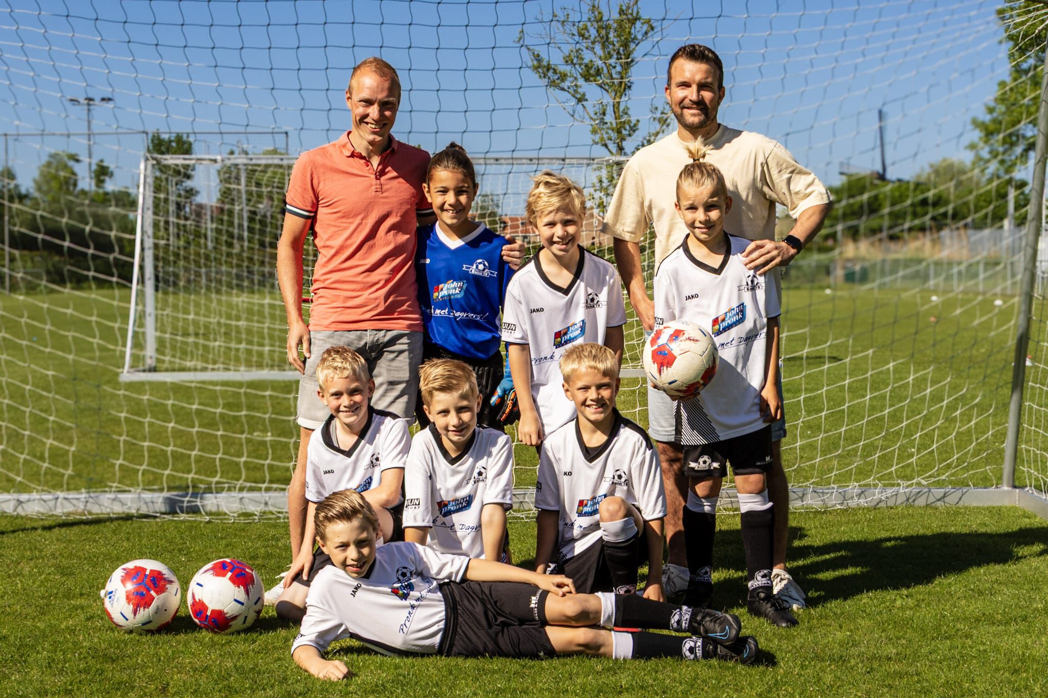 Jongens onder 10 promoveren naar de 1e klasse!!!